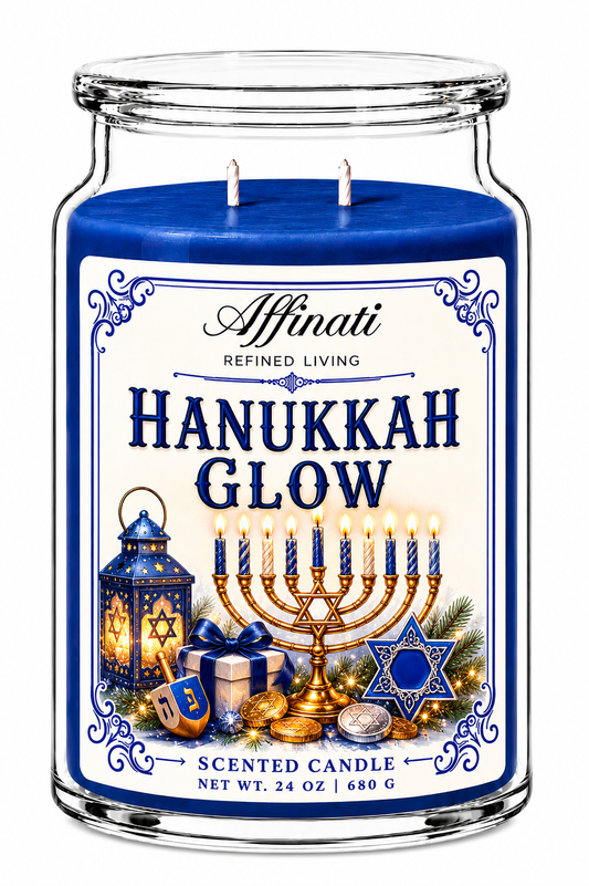 Hanukkah Glow 24 oz Candle – Timeless Collection Double Wick Candle