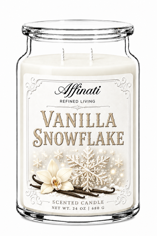 Vanilla Snowflakes 24 oz Lys – Timeless Collection Dobbelveke Lys