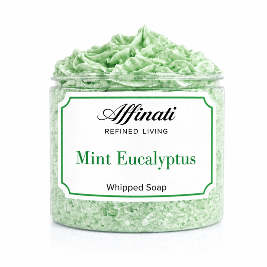 Savon fouetté Menthe Eucalyptus - 20 oz