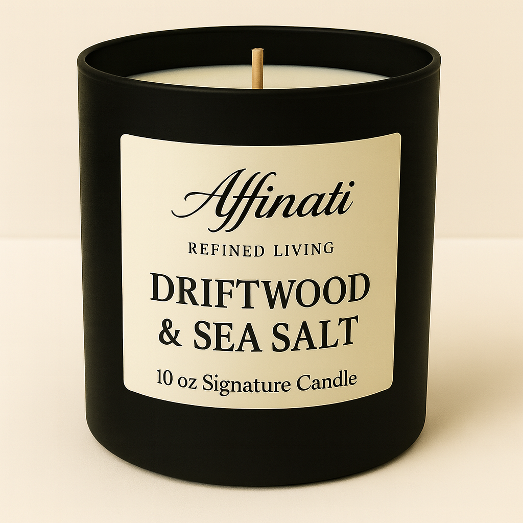 Driftwood & Sea Salt Signature Candle