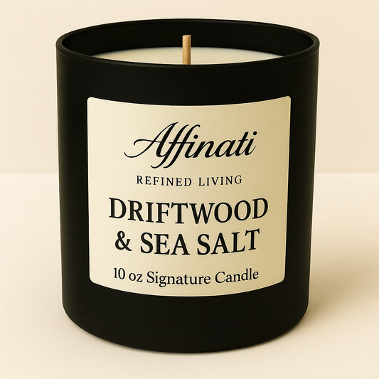 Driftwood & Sea Salt Signature Candle
