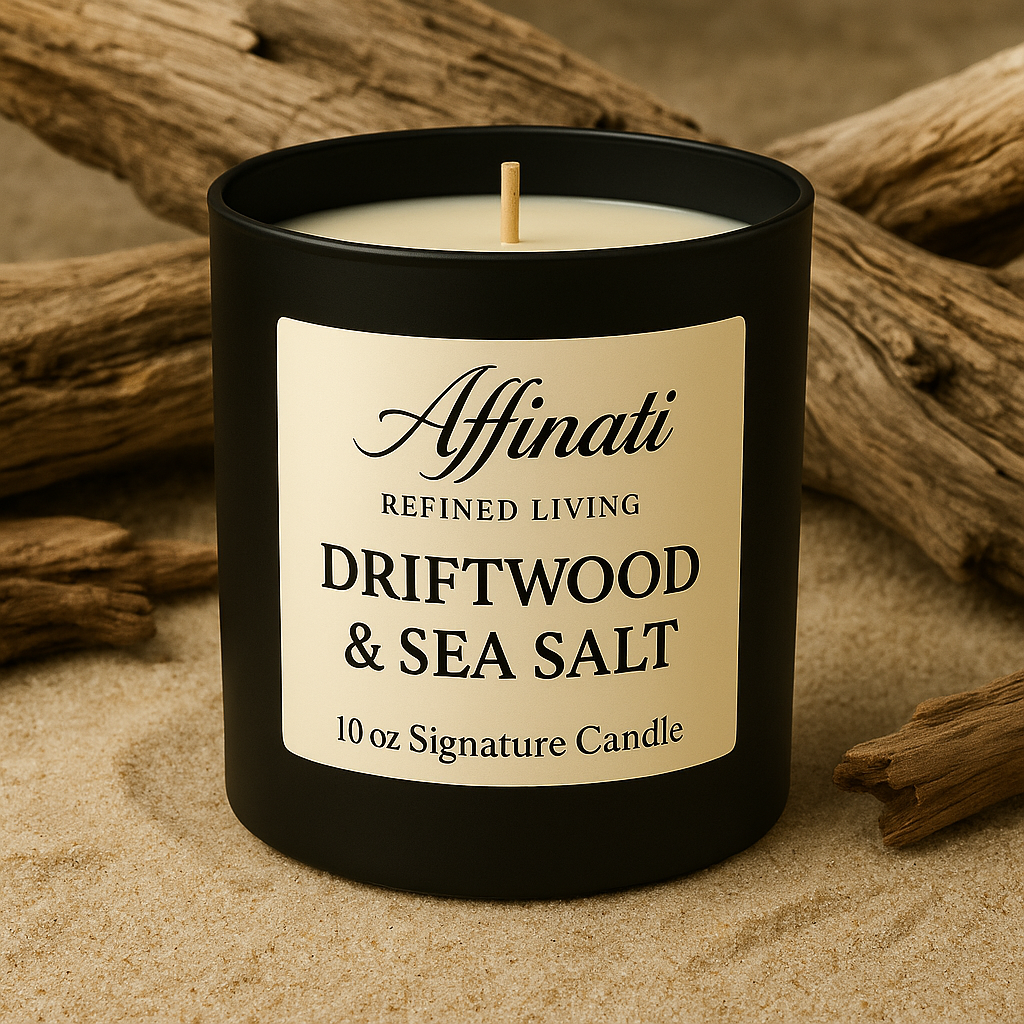 Driftwood & Sea Salt Signature Candle