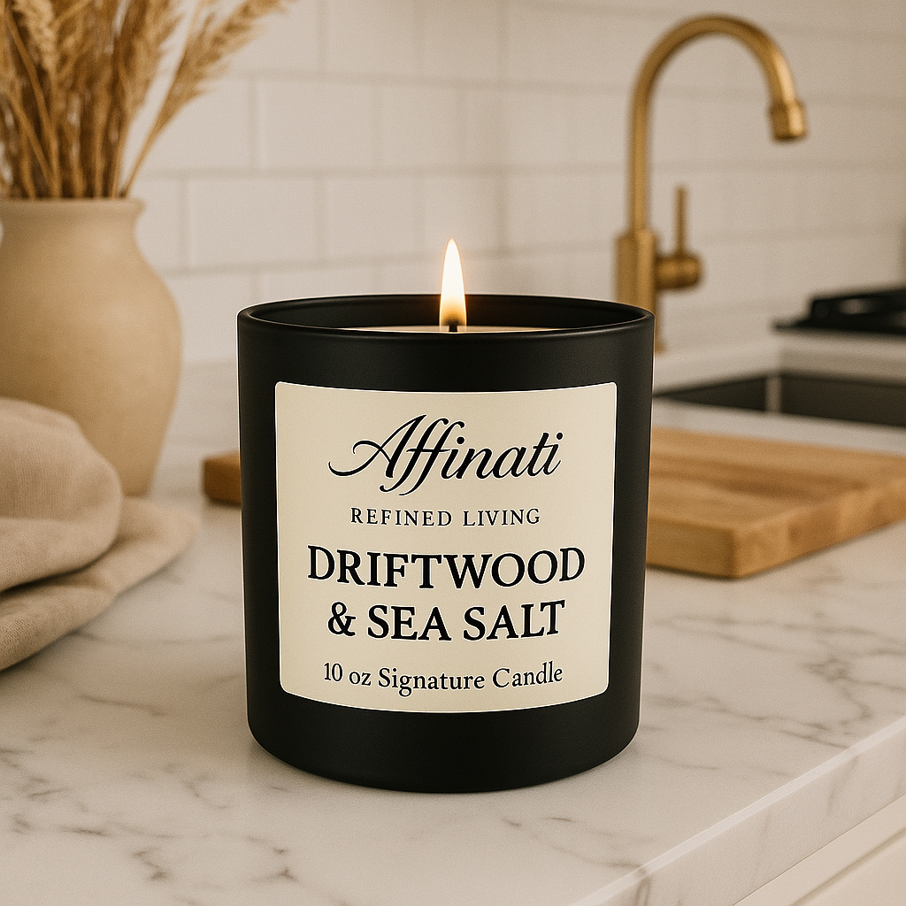 Driftwood & Sea Salt Signature Candle