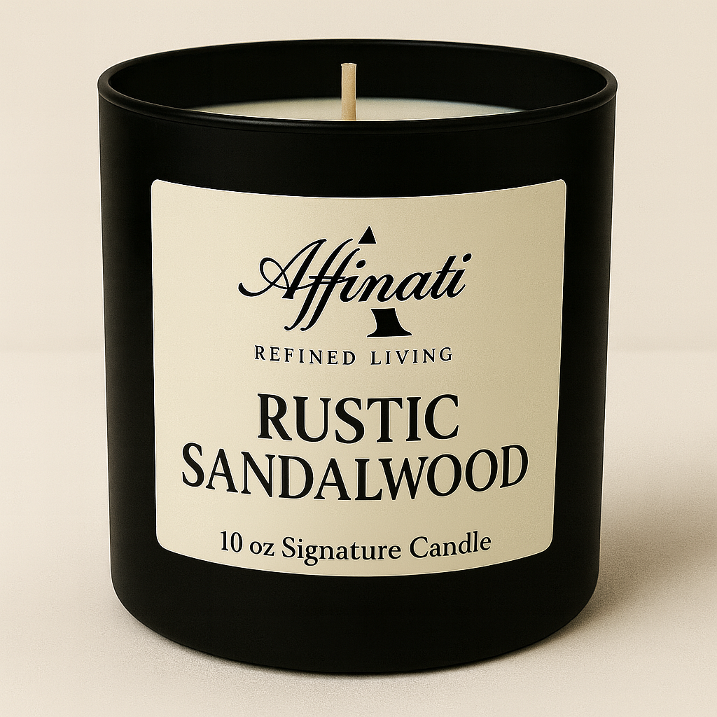Rustic Sandalwood Signature Candle