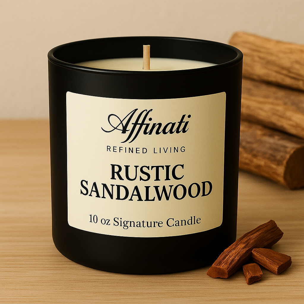 Rustic Sandalwood Signature Candle