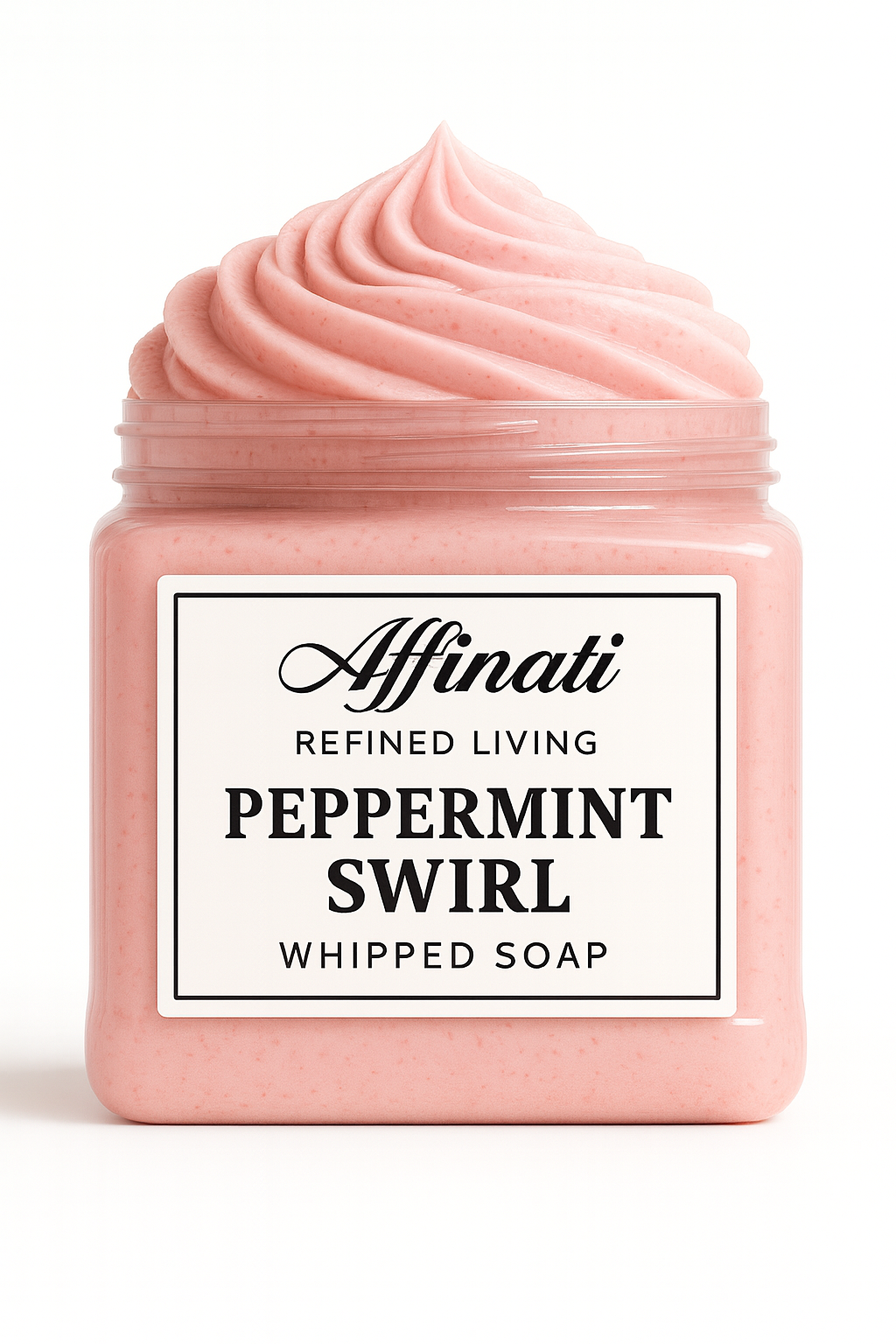 Peppermint Swirl Whipped Soap - 64 oz