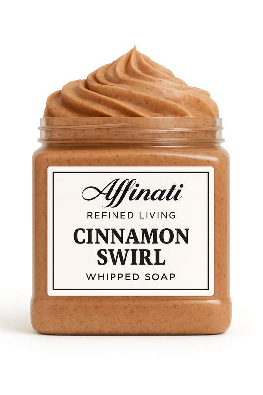 Cinnamon Swirl Whipped Soap - 64 oz