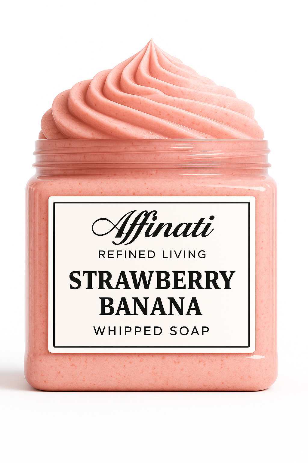 Strawberry Banana Whipped Soap - 64 oz