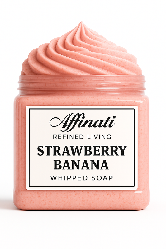 Strawberry Banana Whipped Soap - 64 oz