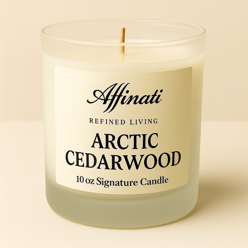 Arctic Cedarwood Signature Candle - Affinati