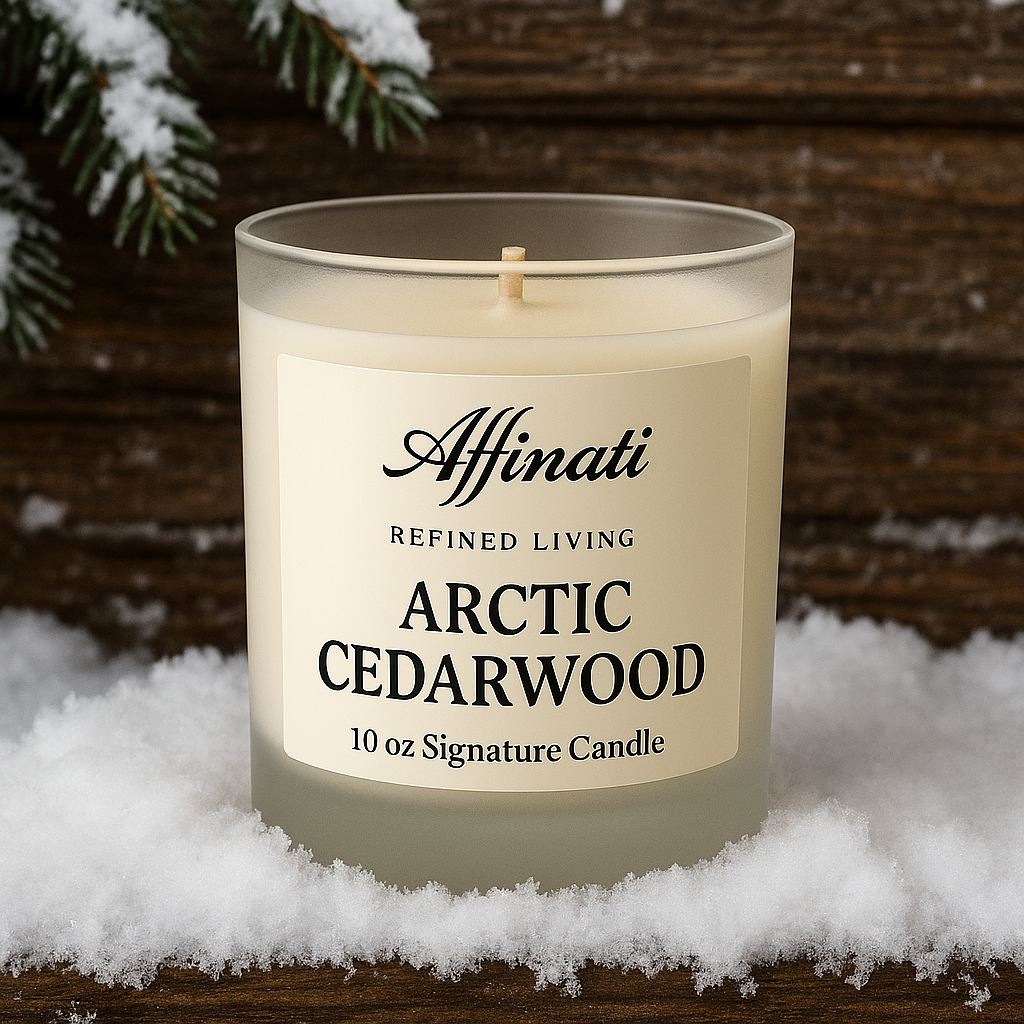 Arctic Cedarwood Signature Candle - Affinati