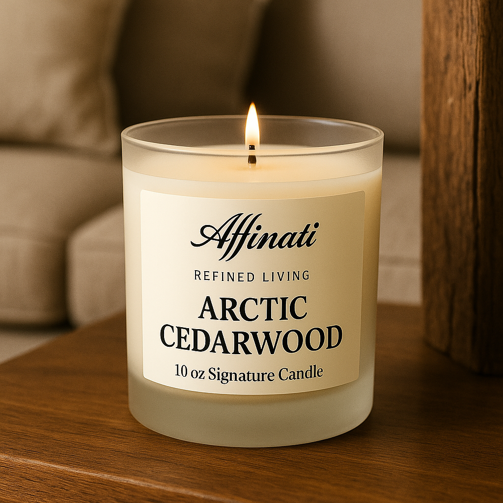 Arctic Cedarwood Signature Candle - Affinati