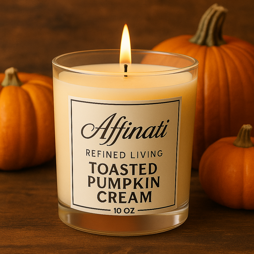 Toasted Pumpkin Cream Original Candle - Affinati