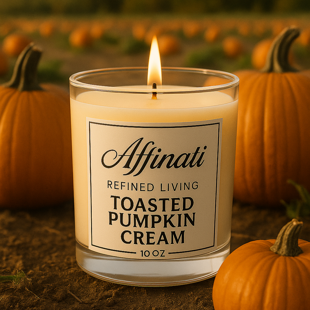 Toasted Pumpkin Cream Original Candle - Affinati