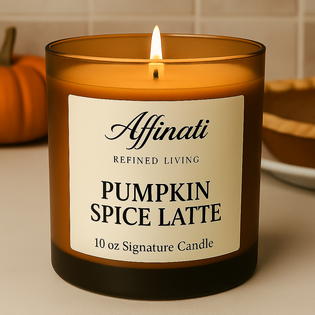 Pumpkin Spice Latte Signature Candle - Affinati