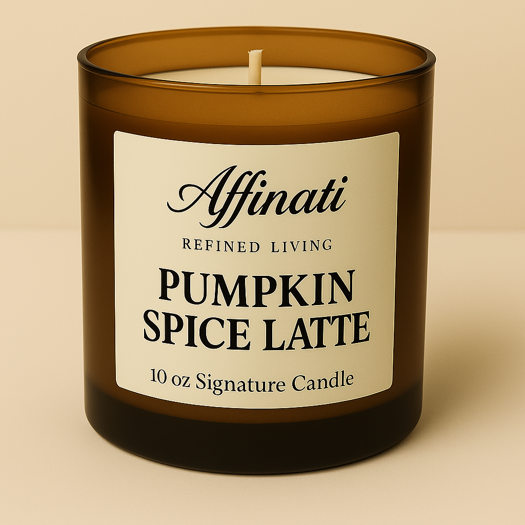 Pumpkin Spice Latte Signature Candle - Affinati