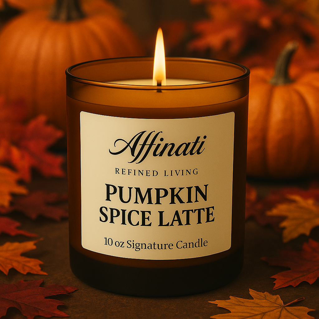Pumpkin Spice Latte Signature Candle - Affinati