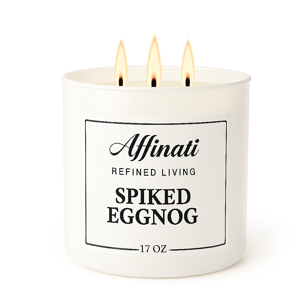 3-Wick Spiked Eggnog Candle - Affinati