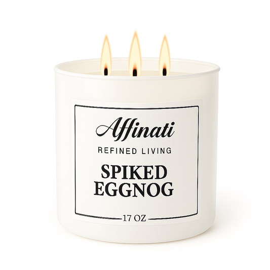3-Wick Spiked Eggnog Candle - Affinati