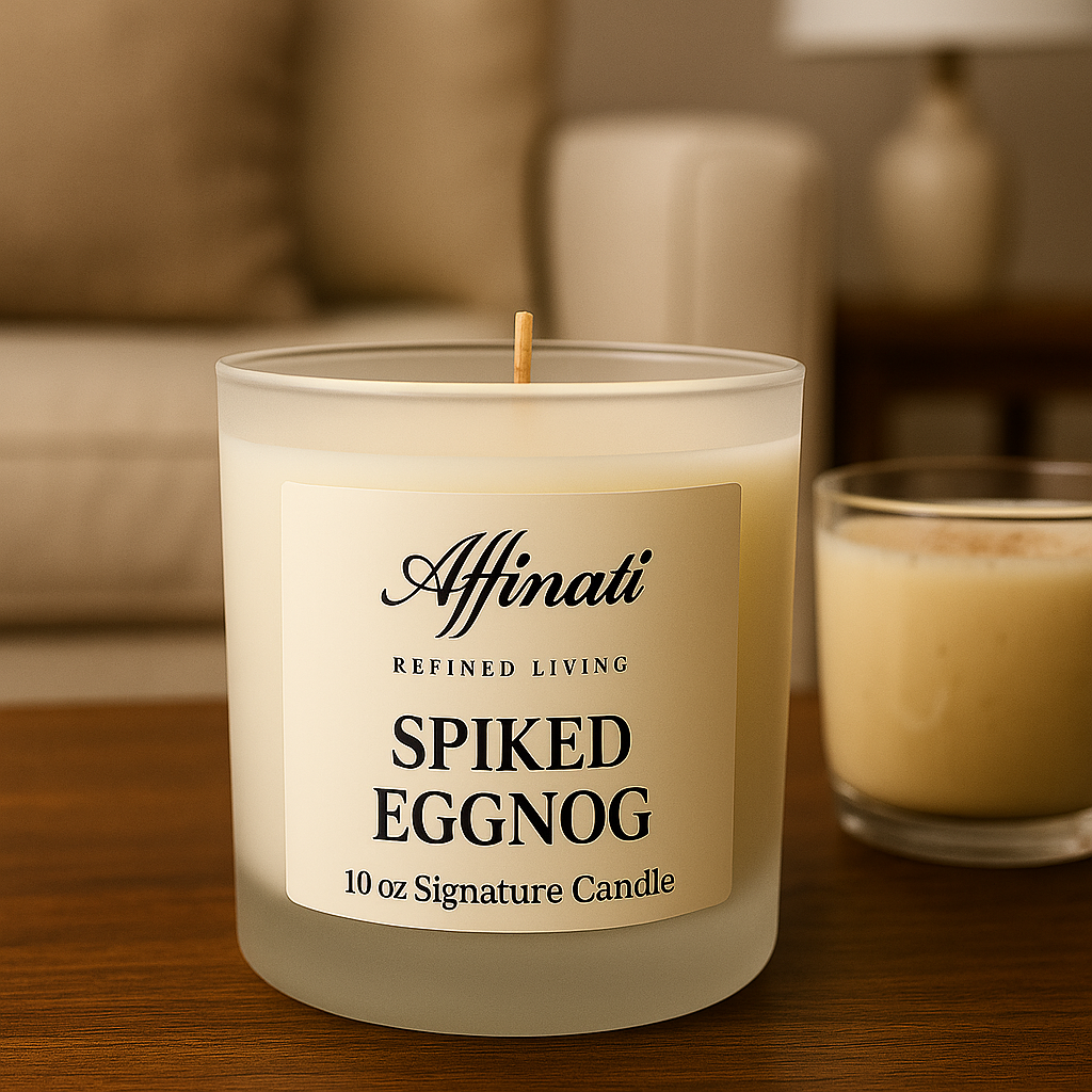 Spiked Eggnog Signature Candle - Affinati