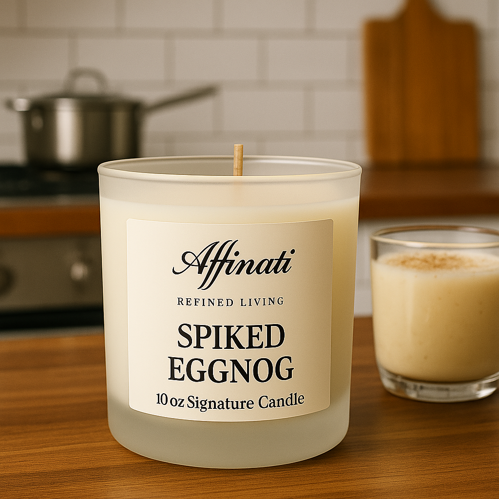 Spiked Eggnog Signature Candle - Affinati