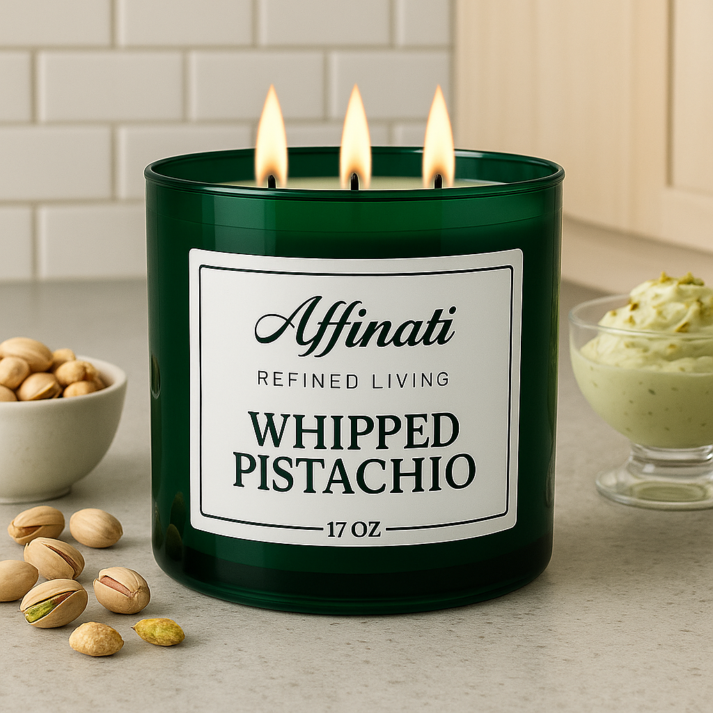 3-Wick Whipped Pistachio Candle
