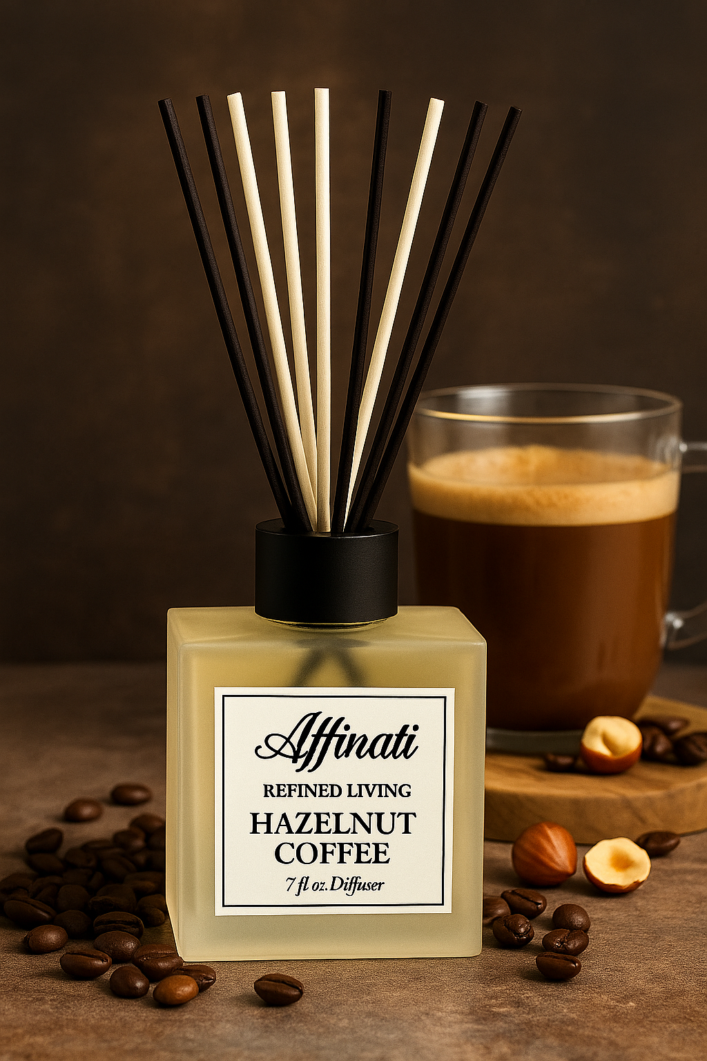 Hazelnut Coffee Reed Diffuser - Affinati
