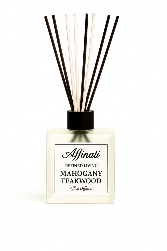 Difusor de cañas de caoba y teca