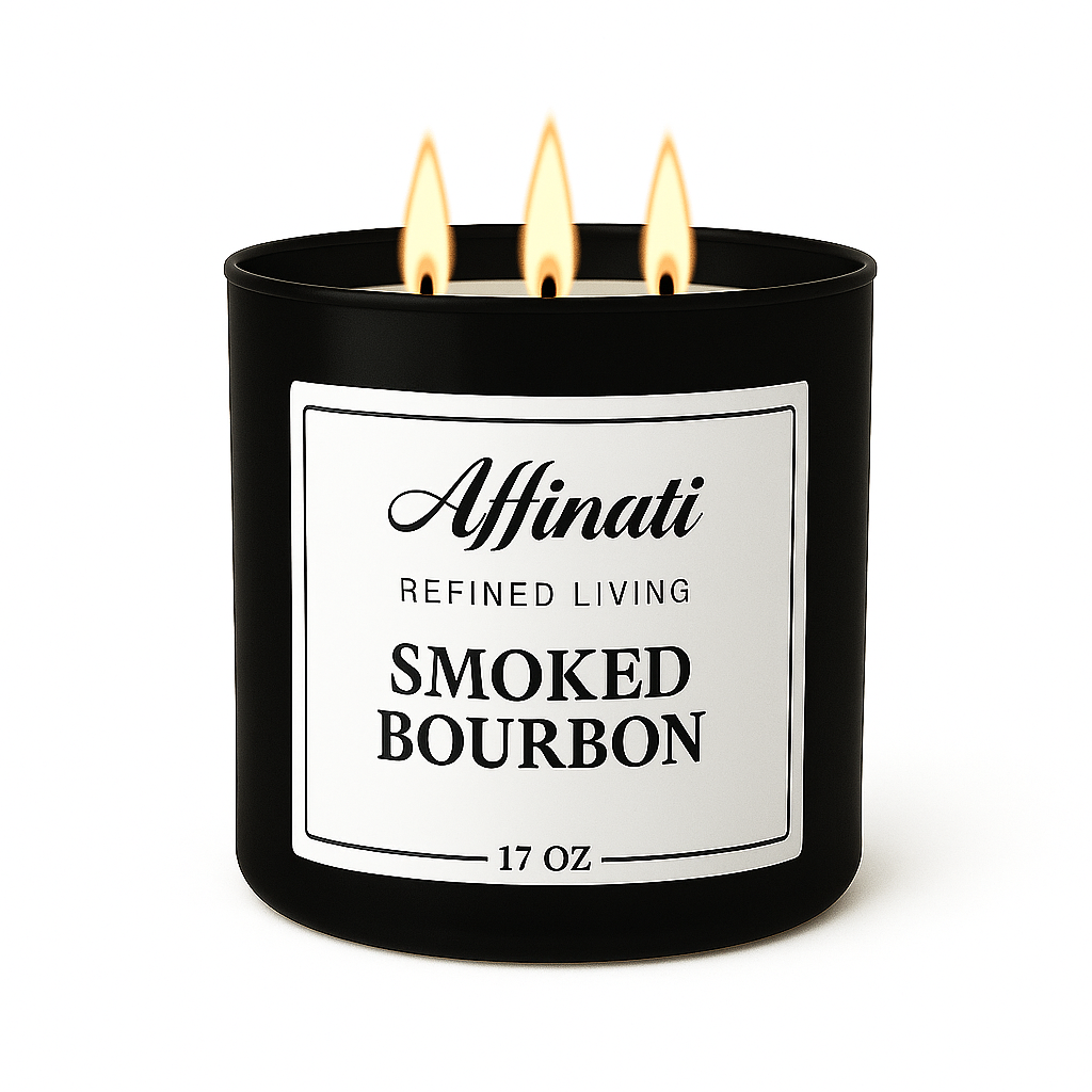 3-Wick Smoked Bourbon Candle
