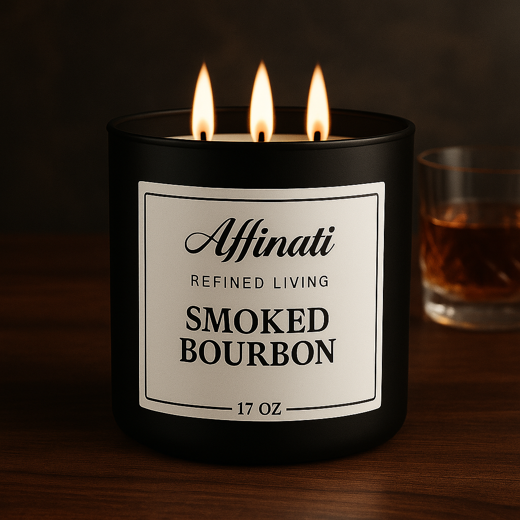 3-Wick Smoked Bourbon Candle