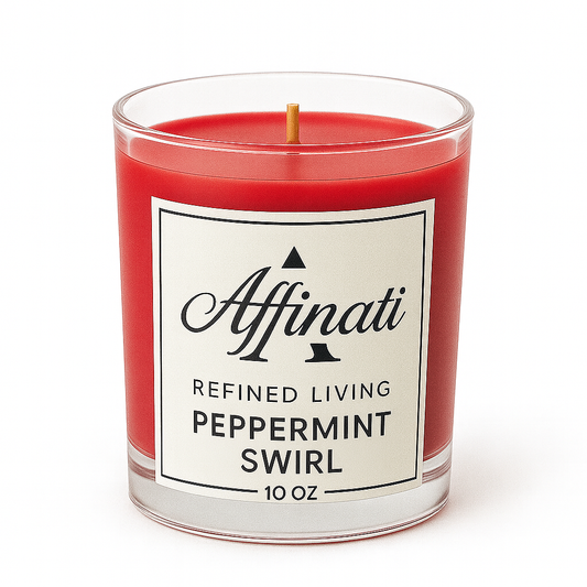 Peppermint Swirl Original Candle - Affinati