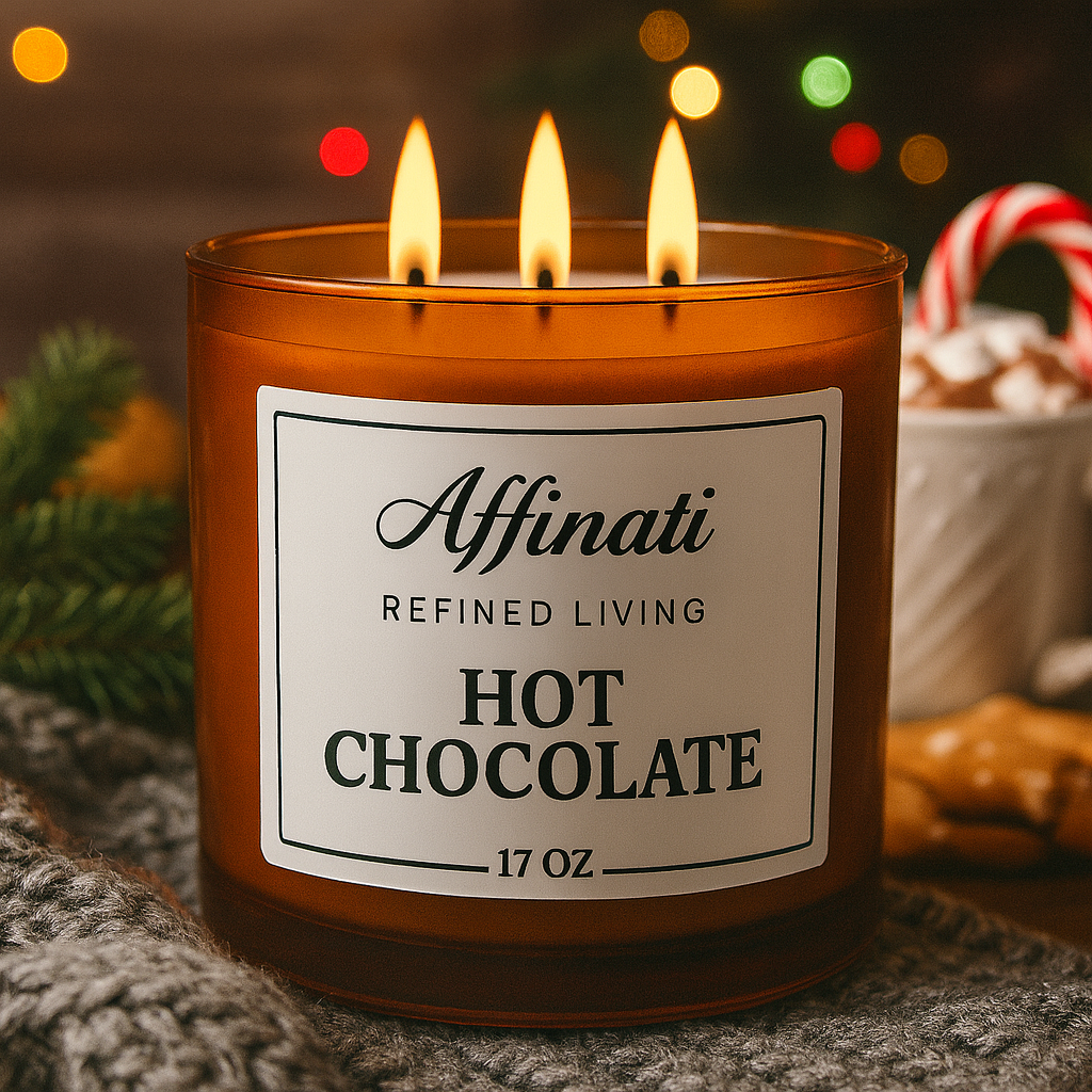 3-Wick Hot Chocolate Candle - Affinati