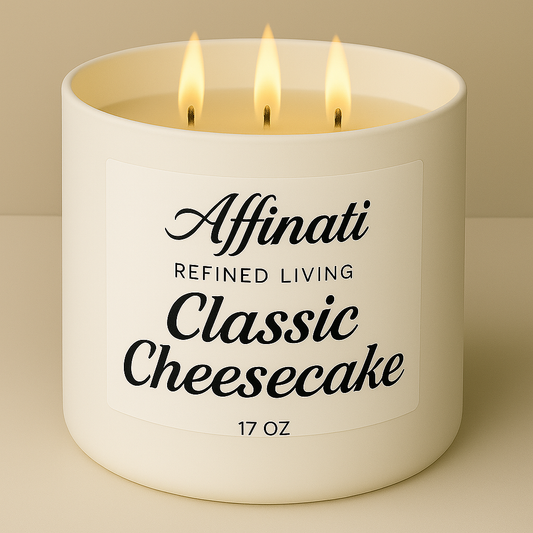 3-Wick Classic Cheesecake Candle