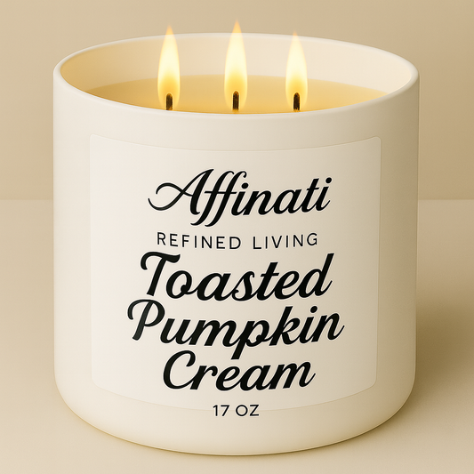 3-Wick Toasted Pumpkin Cream Candle