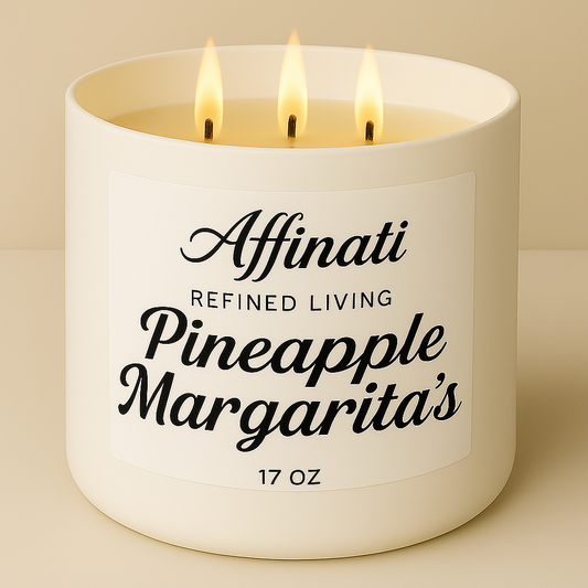 3-Wick Pineapple Margarita's Candle