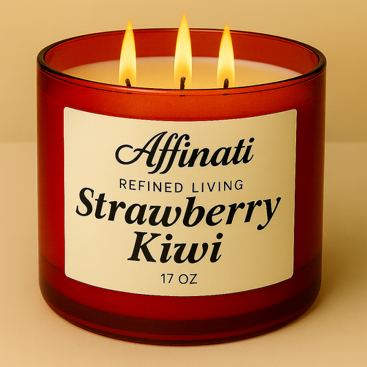 3-Wick Strawberry Kiwi Candle