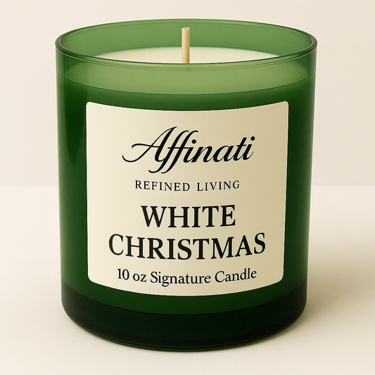 White Christmas Signature Candle - Affinati