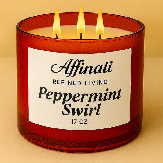 3-Wick Peppermint Swirl
