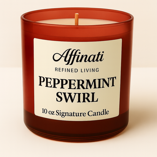 Peppermint Swirl Signature Candle