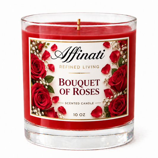 Bouquet of Roses Original Candle