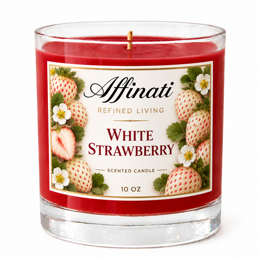 White Strawberry Original Candle