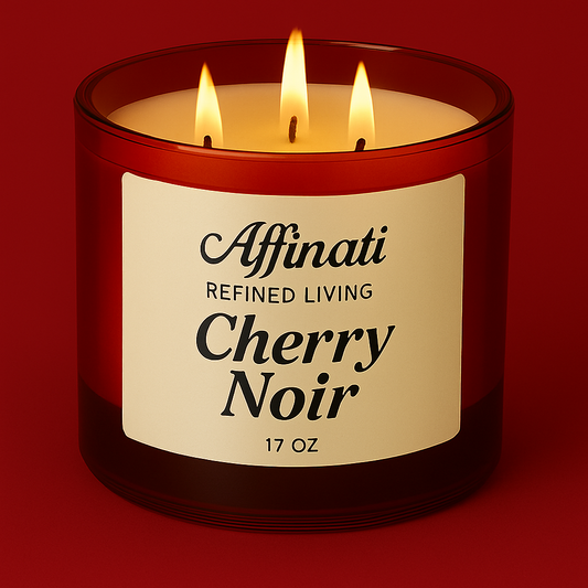 3-Wick Cherry Noir Candle
