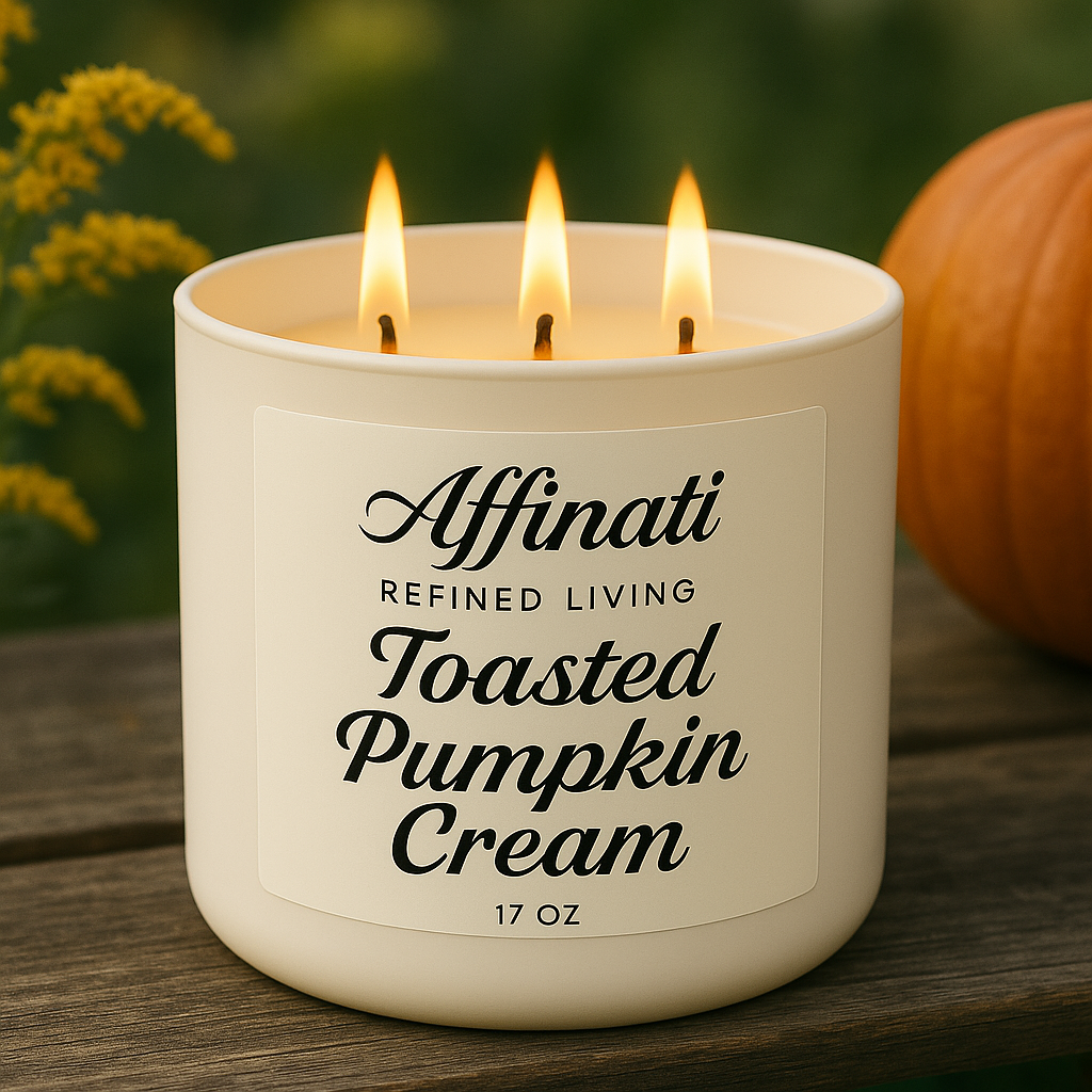 3-Wick Toasted Pumpkin Cream Candle