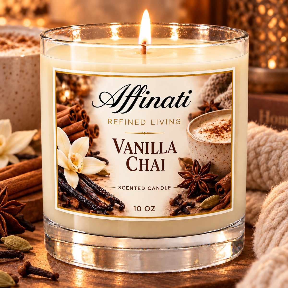 Vanilje Chai originalt lys