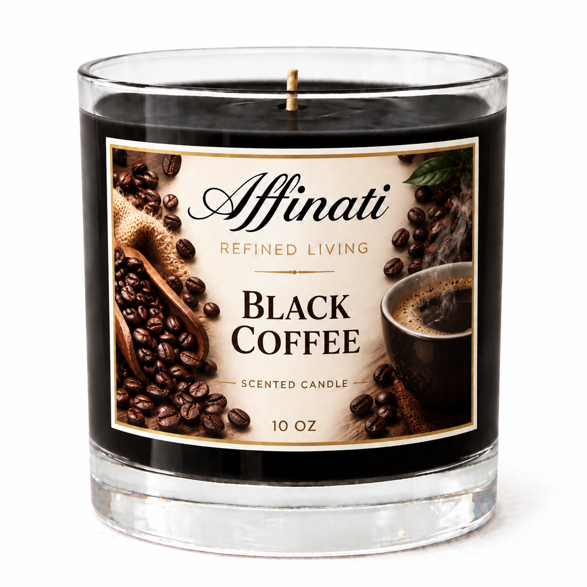 ブラックコーヒー オリジナルキャンドル
