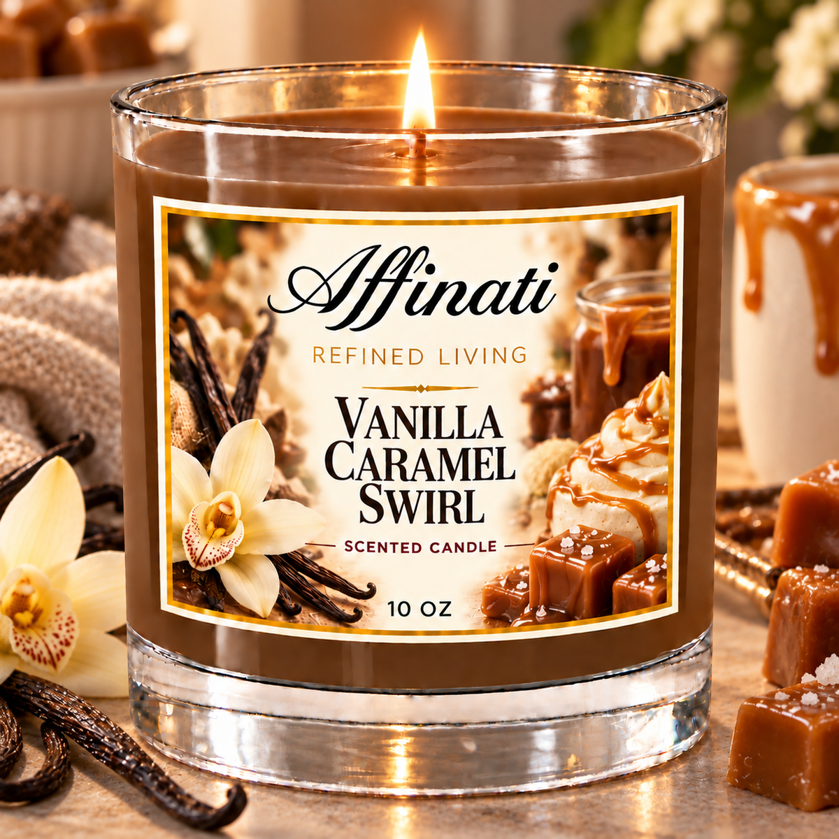 Vanilla Caramel Swirl Original Candle