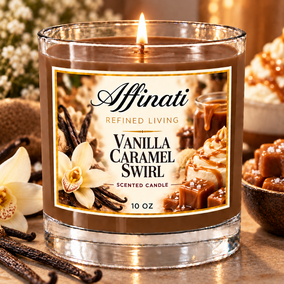 Vanilla Caramel Swirl Original Candle
