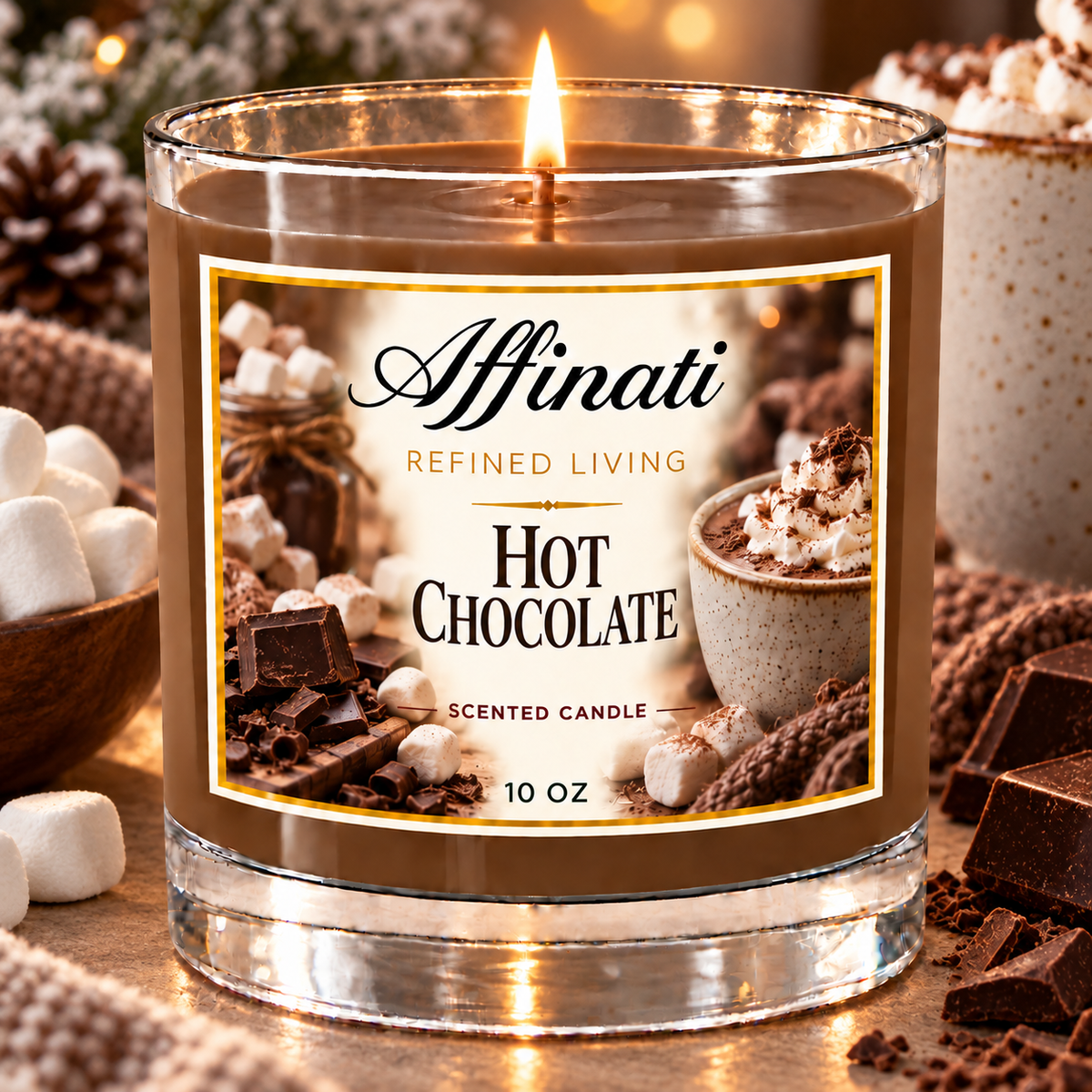 Candela Originale Cioccolata Calda