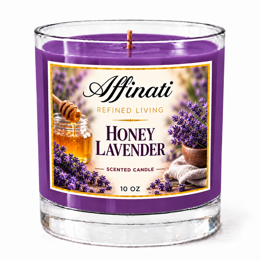 Lumânare Originală Miere Lavandă