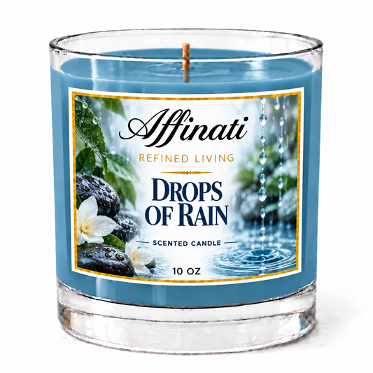 Drops of Rain Original Candle